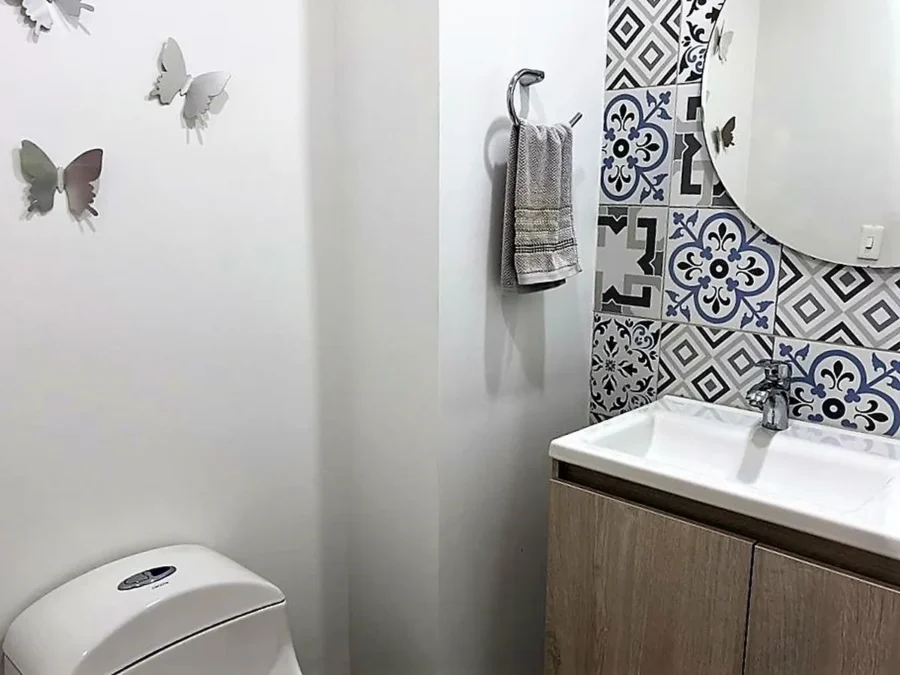 Casa campestre en venta en Palma Real, vía Villavicencio–Restrepo baño social